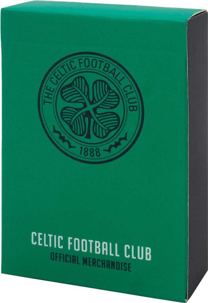 Celtic FC - Wappen-Spielkarten GF563 (Einheitsgröße) (Grün)