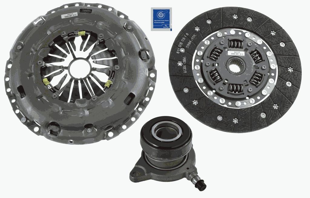SACHS Kupplungssatz Kupplung für VOLVO V70 II (285) 3000 990 181