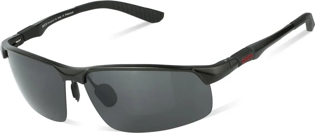 Lunettes de soleil de sport polarisées DC8188 avec monture Al-Mg légère