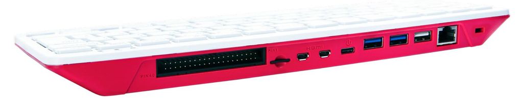 Raspberry Pi 400 (weiß/pink) Produktbild 
