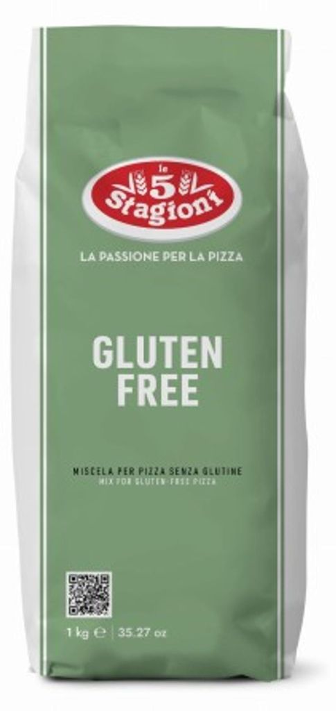 Farine sans gluten pour pizza, 1 kg - 5 Stagioni Image du produit 