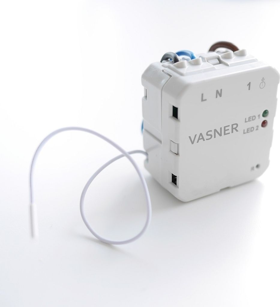 VASNER Funk-Thermostat Unterputz-Empfänger VUP, Ergänzung zu Funk-Raumthermostat Sender VFTB