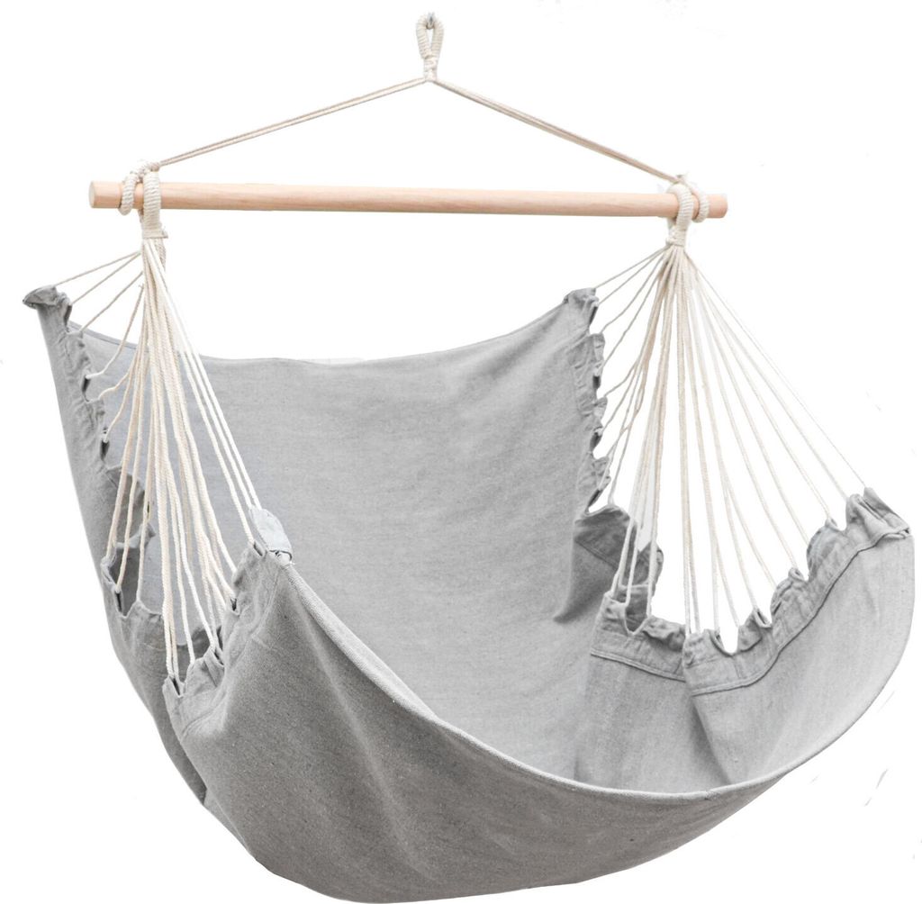 XL Hängesessel Outdoor 155x125cm - Garten Relaxsessel Outdoor Hängesessel Indoor