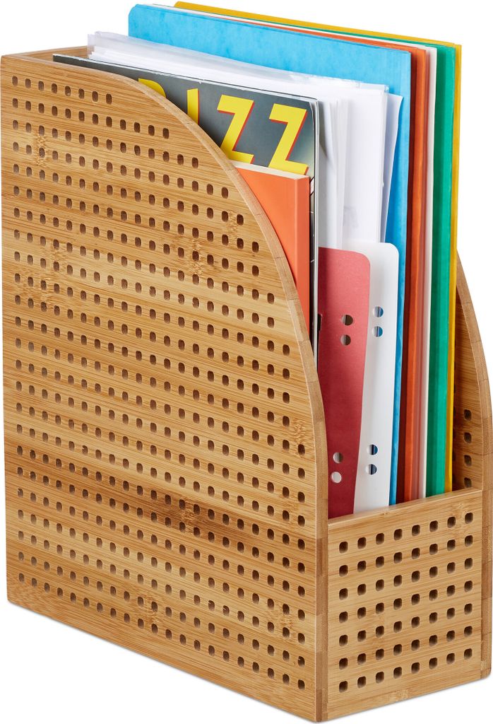 relaxdays 10024221_0 relaxdays Stehsammler   braun Image du produit 