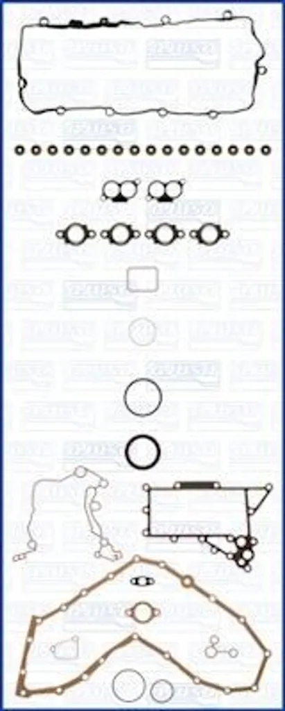 Kit étanchéité moteur pour rénovation complète culasse AJUSA 51027200