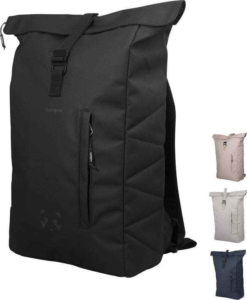 Kattbjörn Rolltop Rucksack – 16L, Wasserdicht, Laptopfach Produktbild 