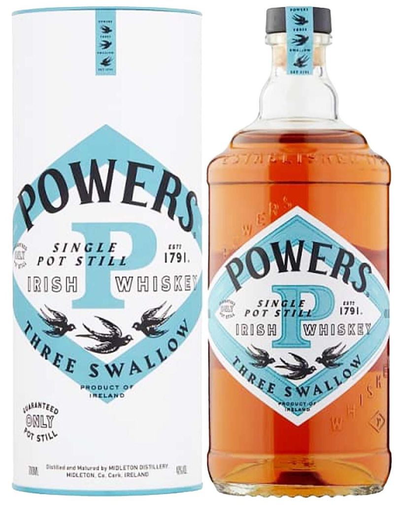 Powers Three Swallow - Single Pot Still Irish Whiskey Produktbild 