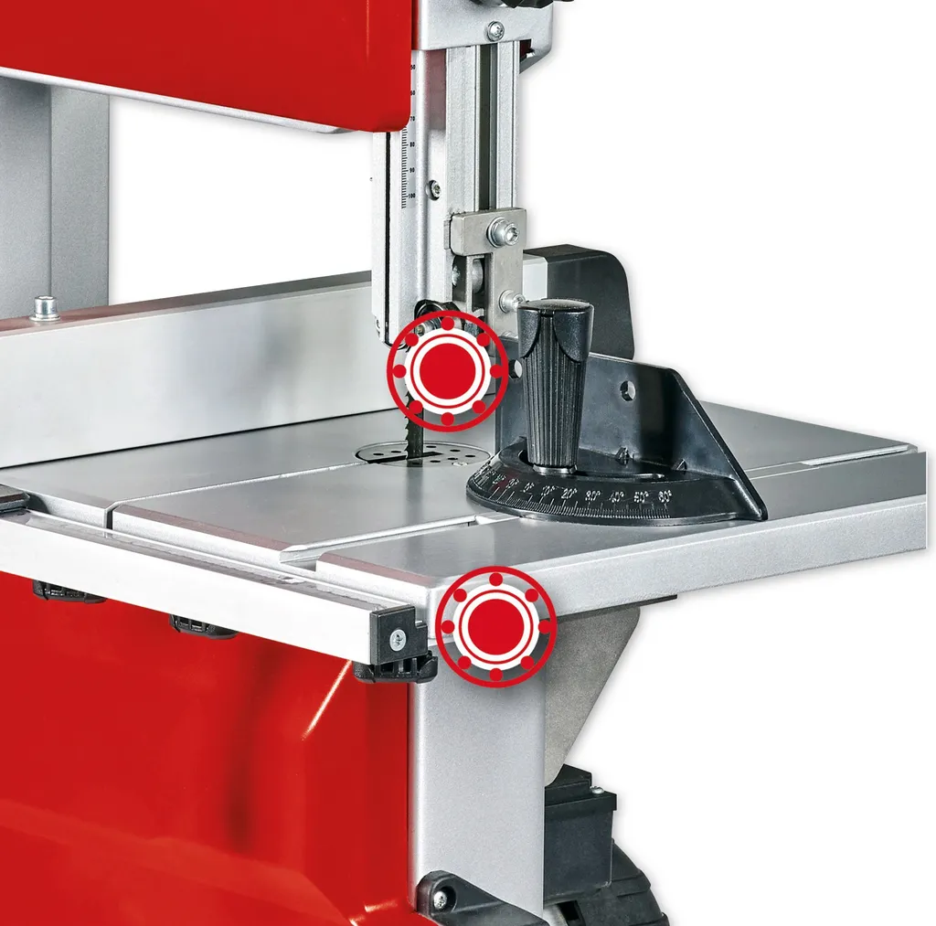 Scie à ruban TC-SB 245 L Einhell avec table inclinable et éclairage LED intégré - 19