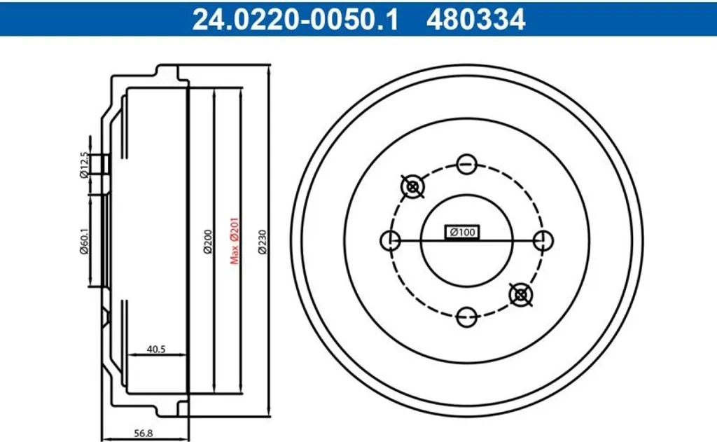 Moyeu de Roue Arrière Opel Karl 1.0 2015-2019 pour Réparation du Train