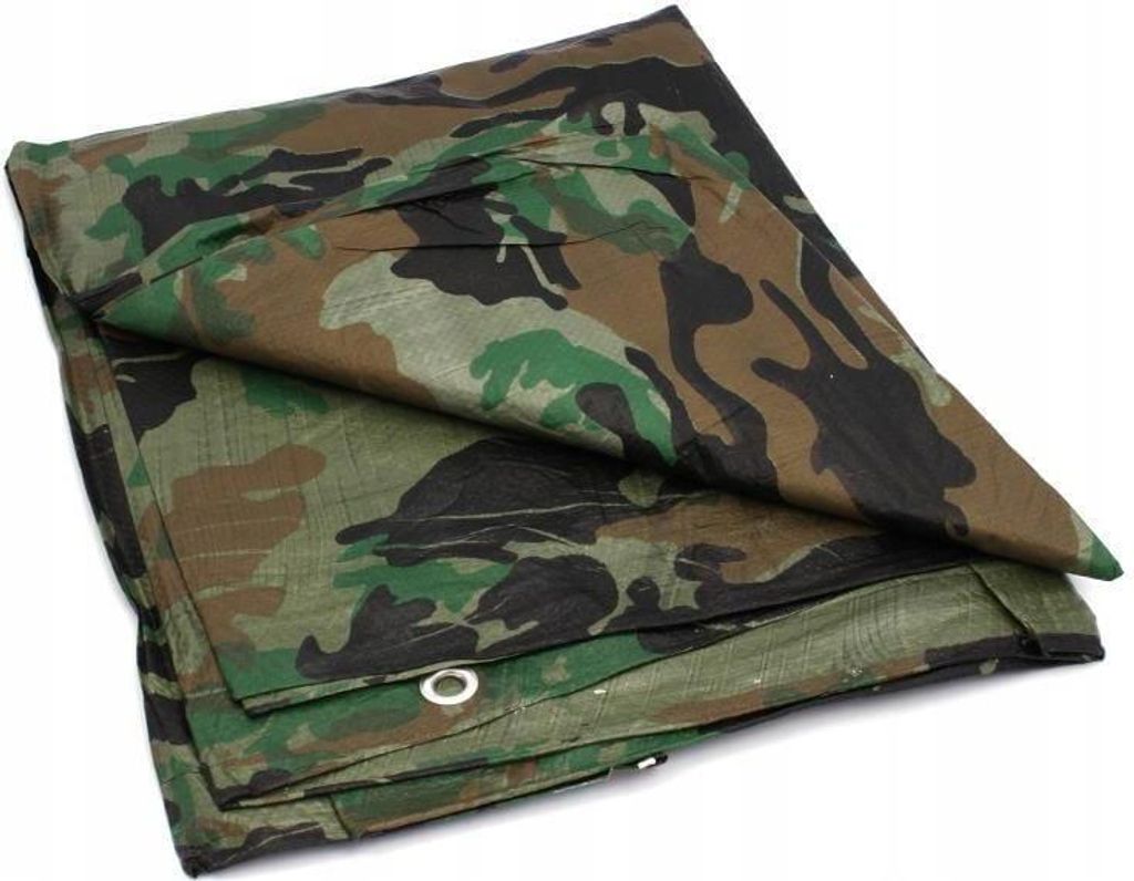 Militärplane Camo 80g Camouflage Camping 5 x 6