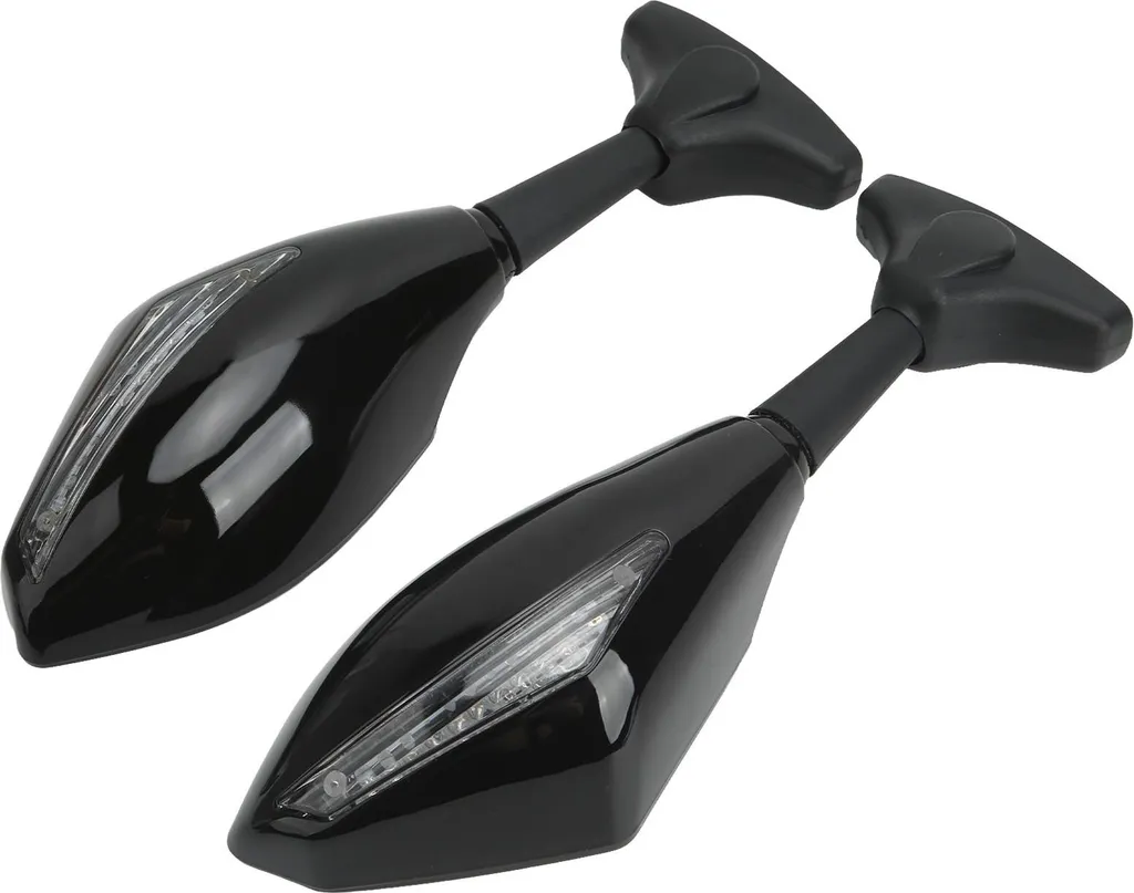 Coppia specchietti retrovisori per moto con indicatori di direzione a LED, angolo regolabile, ricambio per S1000RR 2015-2021