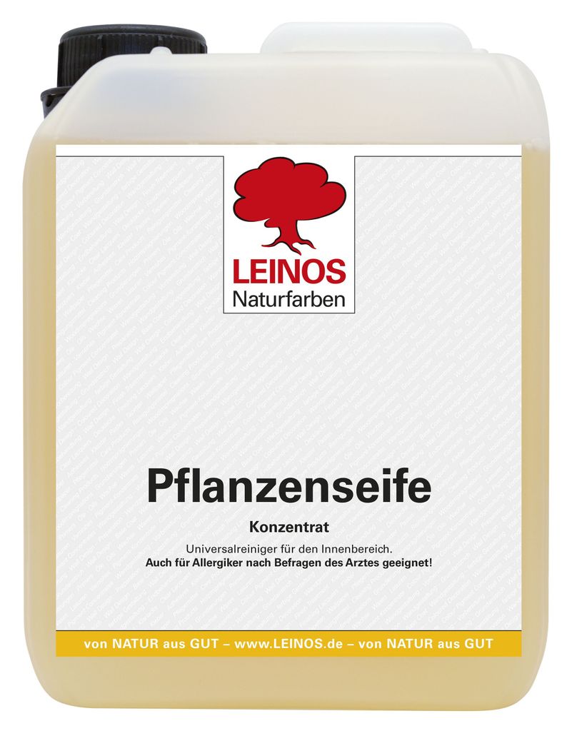 Leinos Pflanzenseife 930 2,5L Reiniger Pflege Holz Fußboden Arbeitsplatten