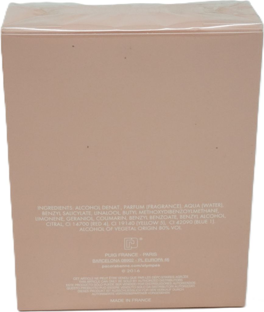 Rabanne Olympéa Intense, Frauen, 50 ml, Nicht nachfüllbare Produktbild 