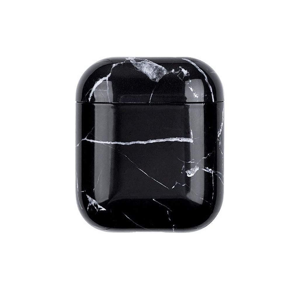 Schutzhülle für AirPods - Schwarzer Marmor