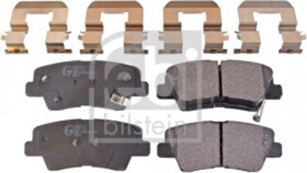 Plaquettes de Frein Anti-Sifflement pour Kia Rio 3 et Hyundai i20 GB