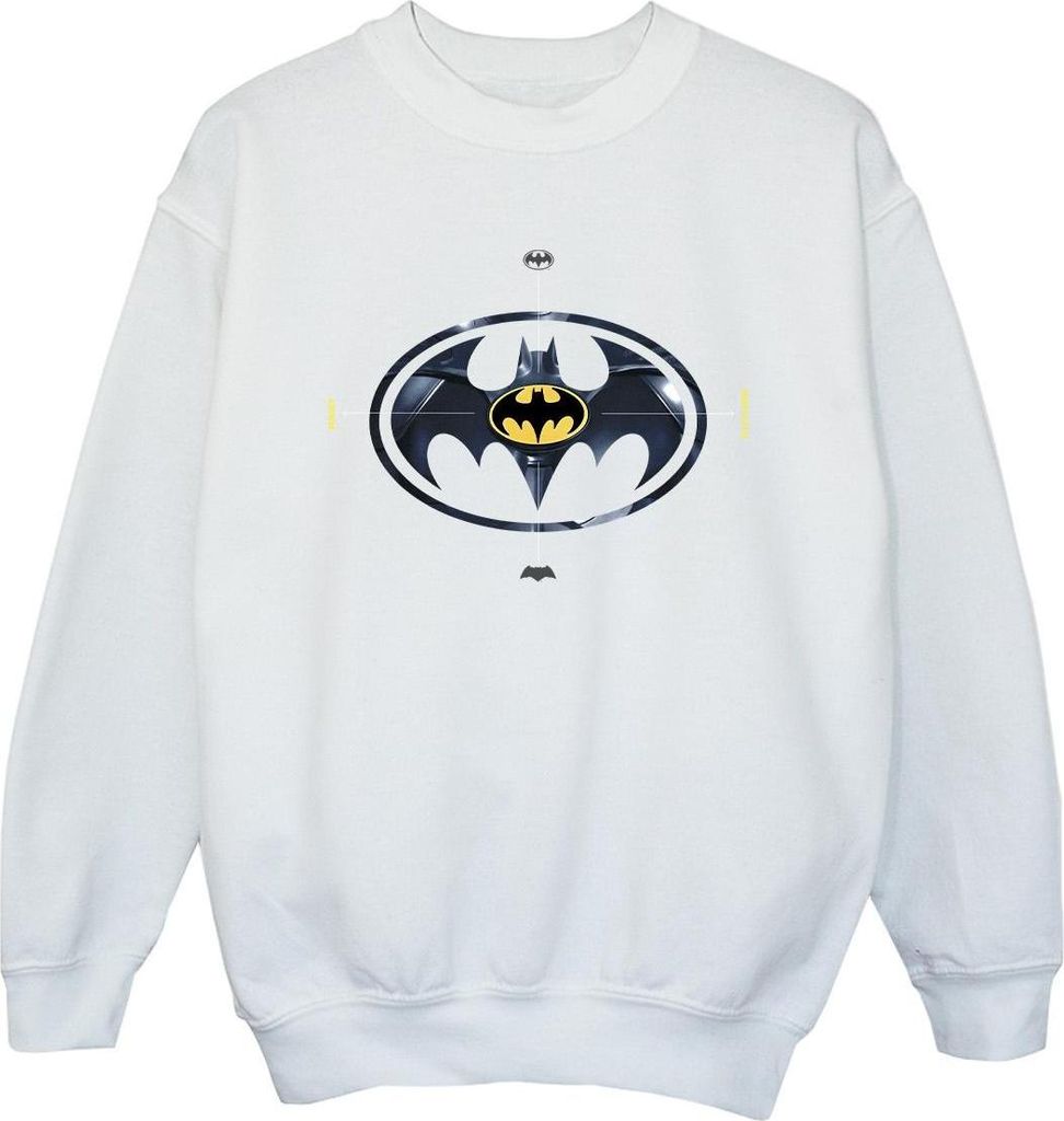 DC Comics - Sweatshirt für Mädchen BI40079 (104) (Weiß)