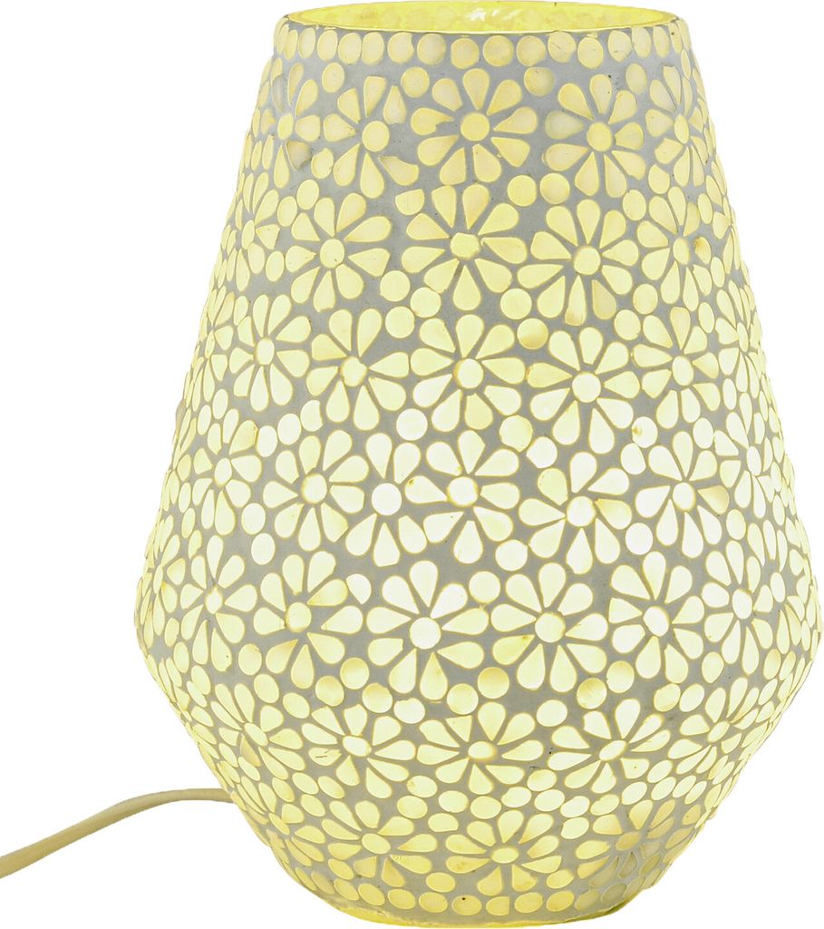 Marrakesch Boho Deko Tischlampe Nachttischlampe 24cm groß | Deko Aesthetic Tischleuchte Lampe im Wohnzimmer Schlafzimmer & Kinderzimmer | Moderne ...
