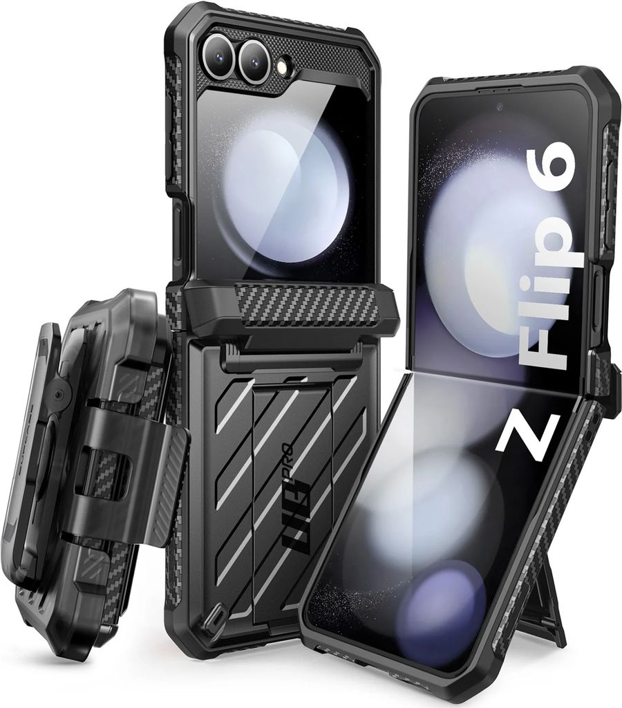 Supcase, Samsung Galaxy Z Flip6 stoßfeste Rundumhülle mit Produktbild 