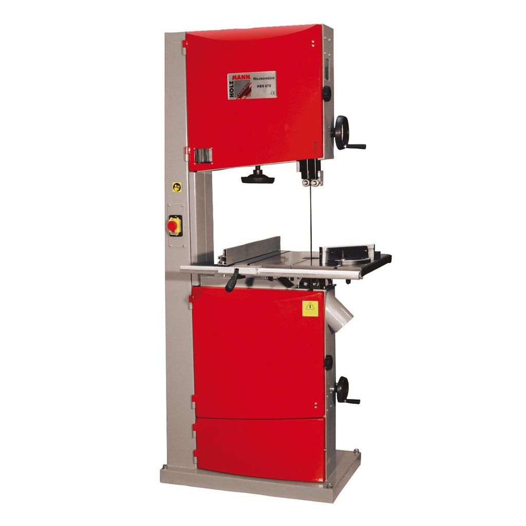 Holzmann HBS470PROFI_400V, Vertikale Bandsäge, 0 - 45°, 28,5 cm, 39 cm, 380 m/min, 820 m/min