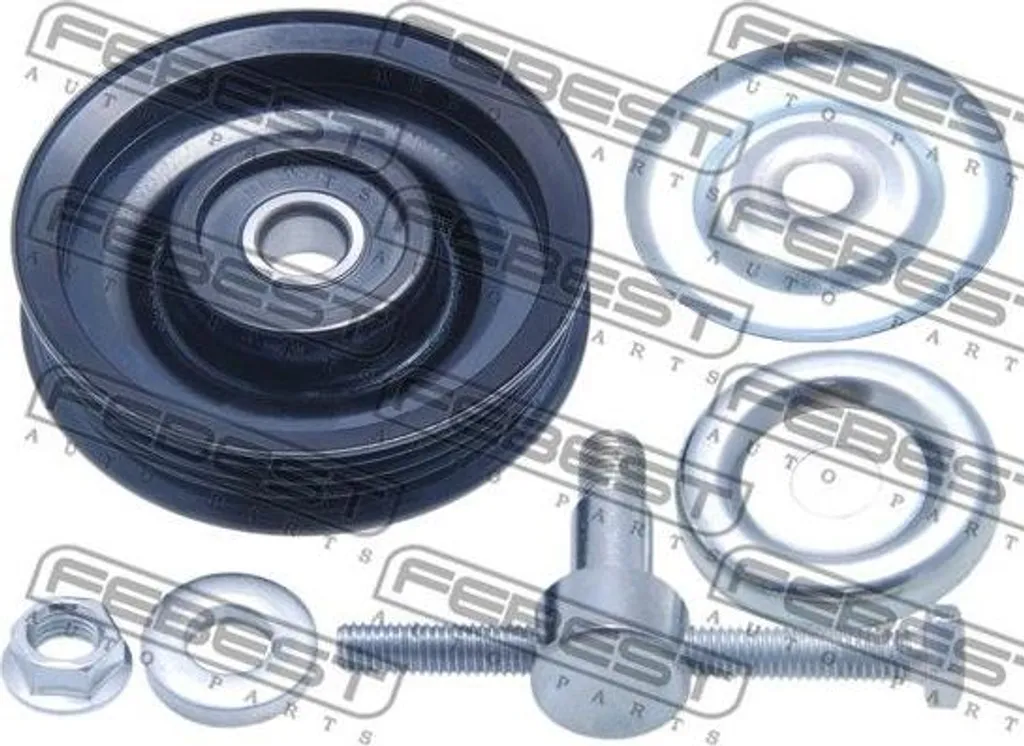 Supprimer Sifflement Courroie avec Galet FEBEST 0287-R51M Alaskan