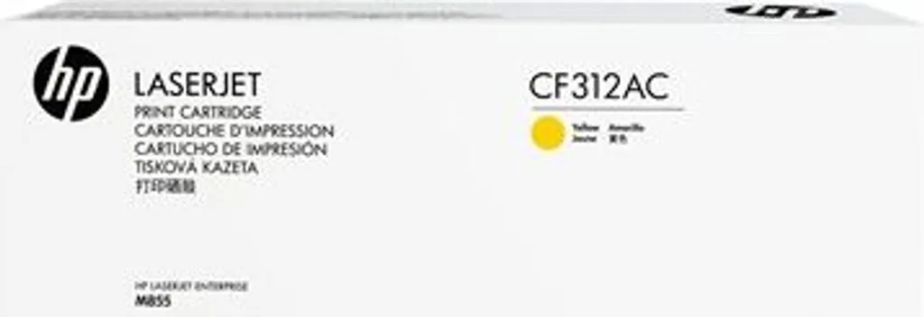 HP 826A Jaune Toner Original à Haut Rendement pour Laserjet Enterprise