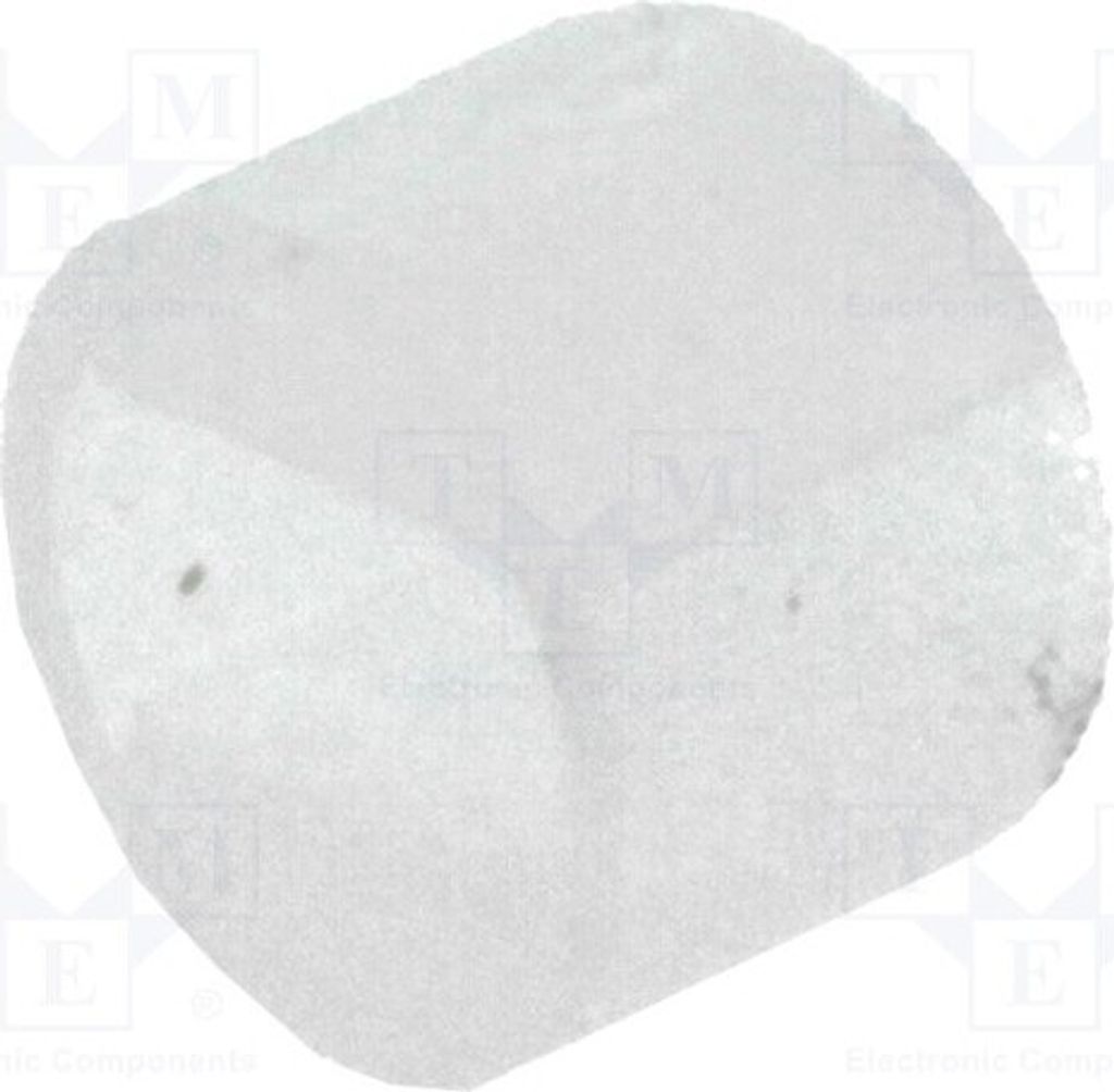 50x Distanzmuffe LED natürlich ØAußen: 4mm ØLED: 3mm L: 3mm UL94V-2 FIX-LEDS-3 Dis