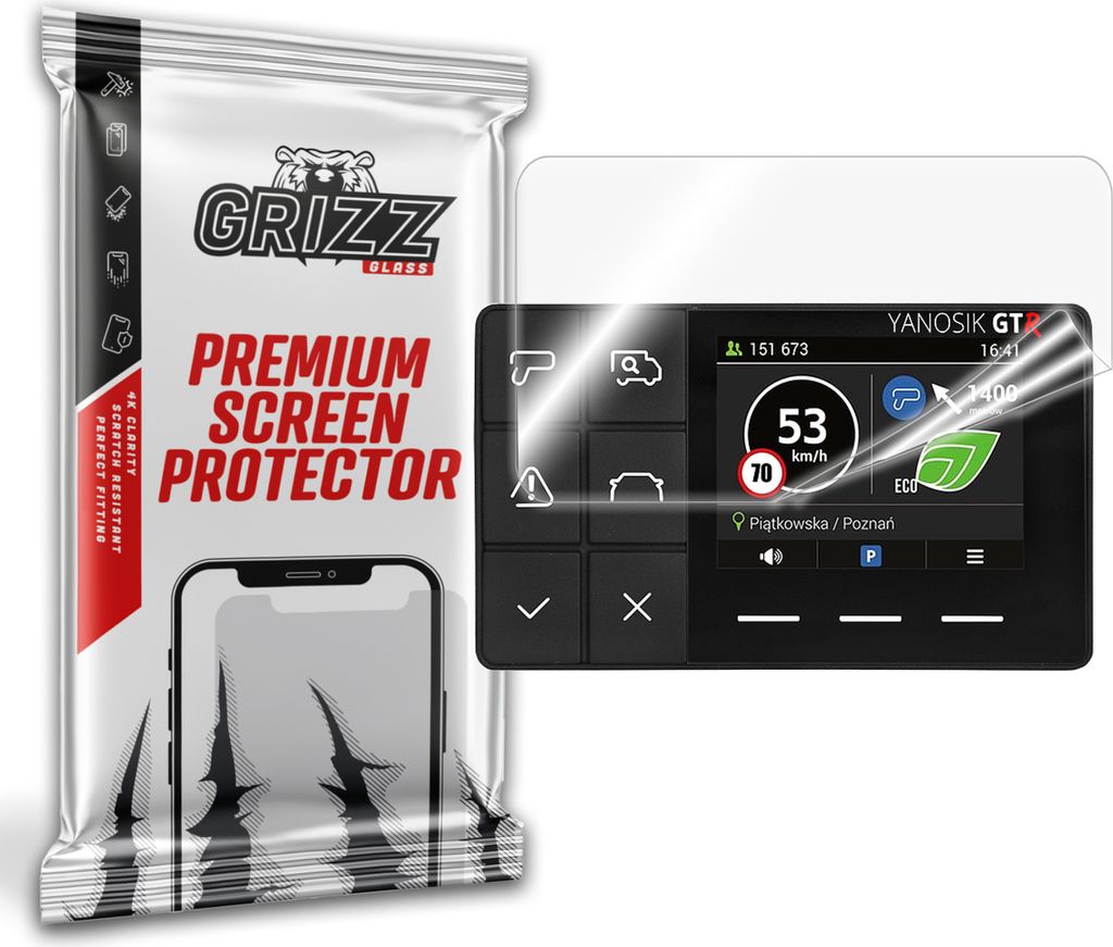 GrizzGlass Keramische Folie CeramicFilm für Yanosik GTR