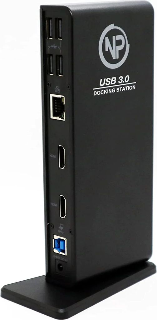 NPO USB 3.0 USB-C Dockingstation für Tablets und Laptops USB 2.0, 2 x USB 3.0, Gigabit Ethernet,