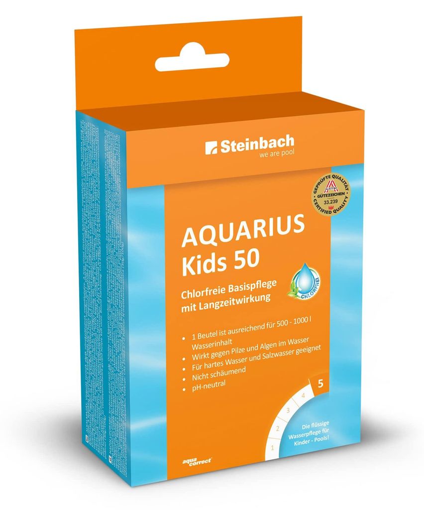 Steinbach Poolpflege Aquarius Kids 50, Algizide, Produktbild 