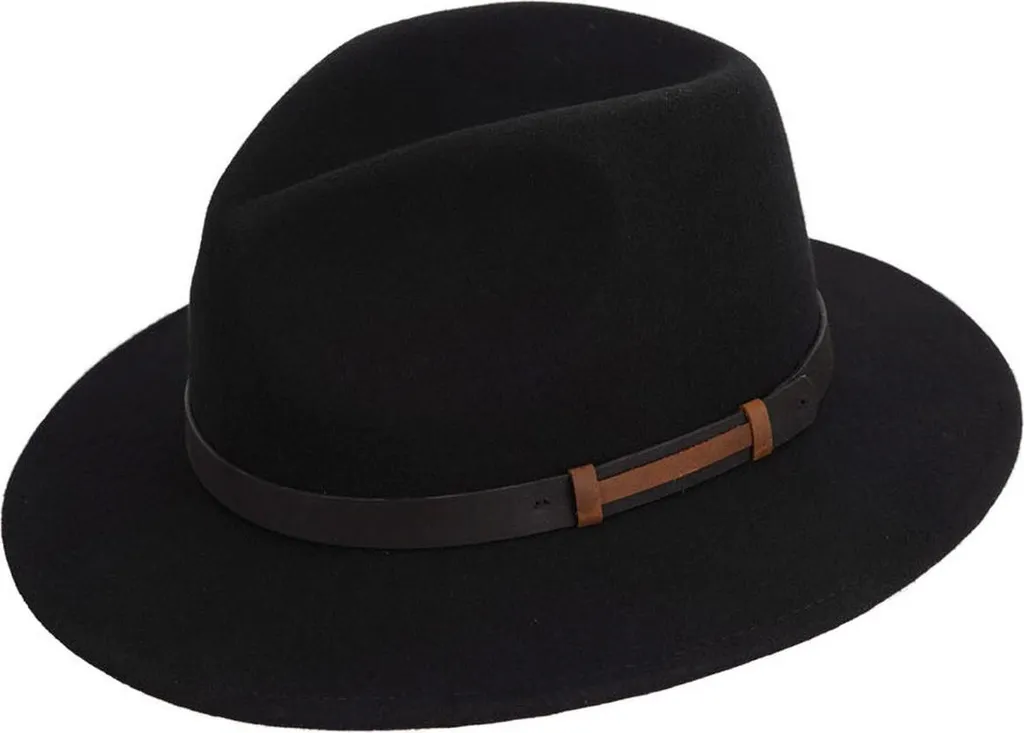 Balke Cappello da Esterno Schiacciabile in Feltro e Pelle | Qualità Premium