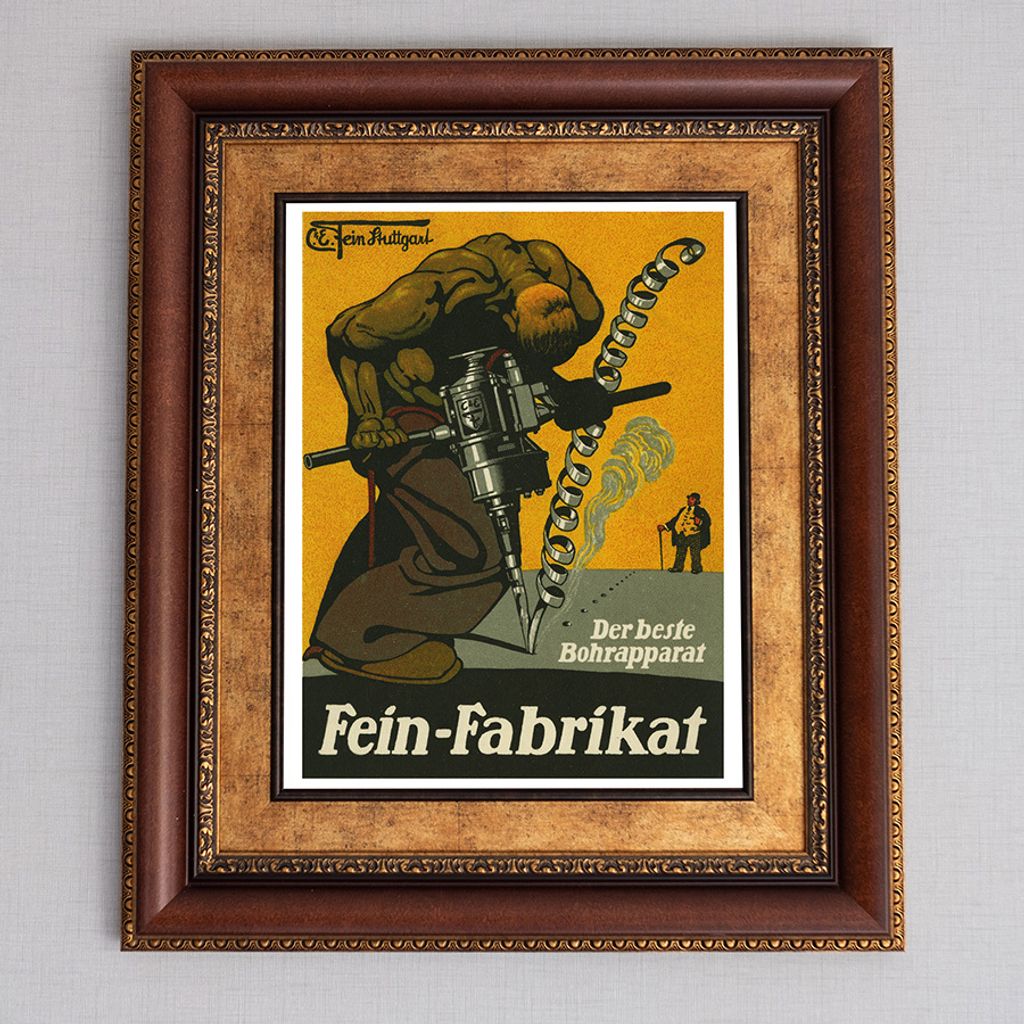 Modisches Plakat - Fabrikkapitalismus - A2 (42 cm x 59,5 cm)