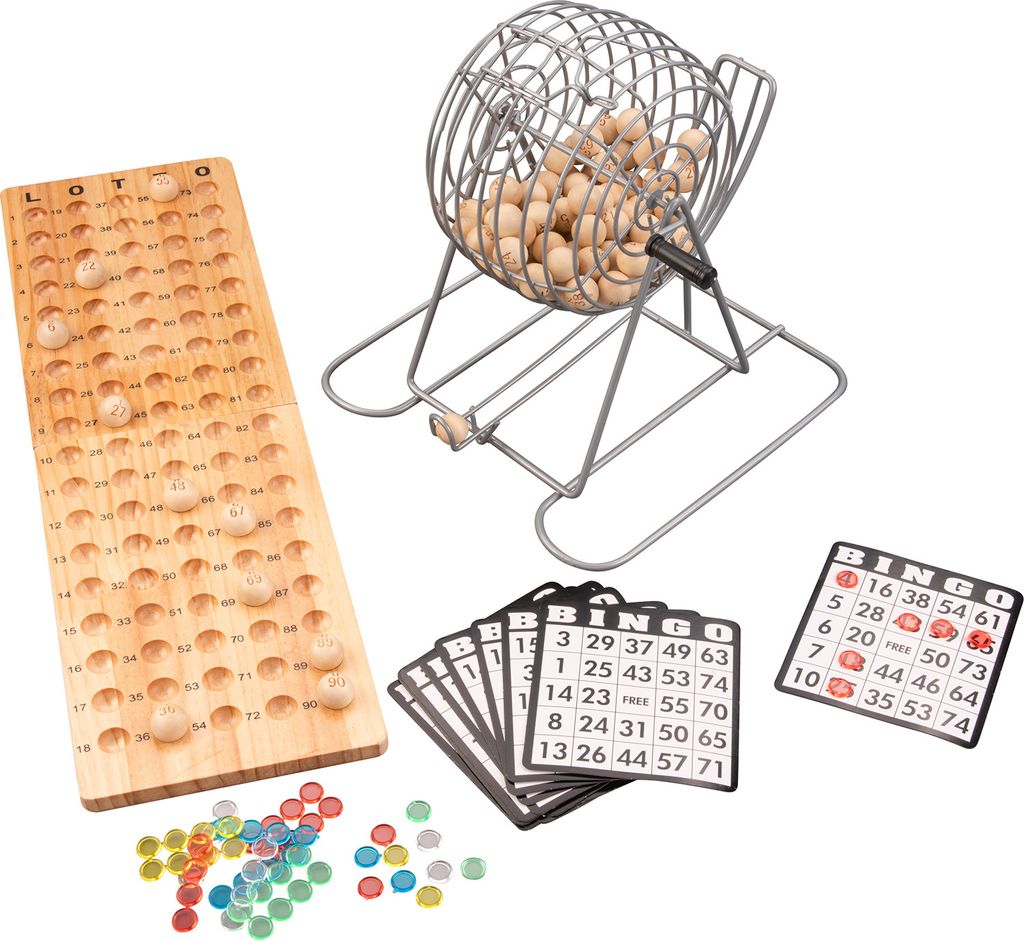 Sada Lotto / Bingo s dřevěným ovládacím panelem Obrázek produktu 2