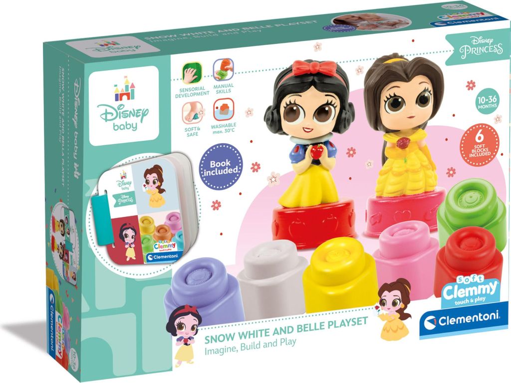 Clementoni Clemmy - Disney Princess Spiel-Set, Geschicklichkeitsspiel