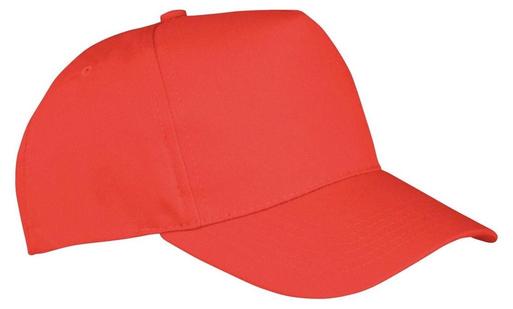 Result Genuine Recycled - "Printers" Baseball-Mütze FK1619 (Einheitsgröße) (Rot)