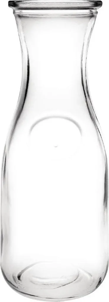 Caraffa Olympia in Vetro da 0,5 Litri - Set 6 Pezzi - Stile Rustico Moderno