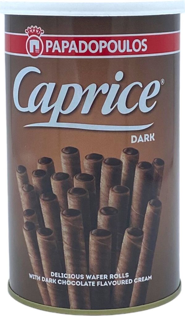 Caprice Waffelröllchen Dark 250g Papadopoulos | Kaufland.de