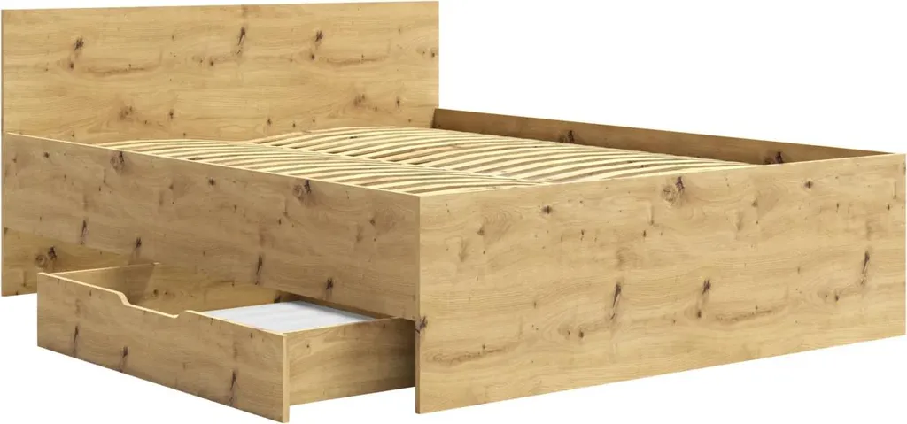 Optimisez votre petite chambre avec le tiroir sous lit bois ANDELINA