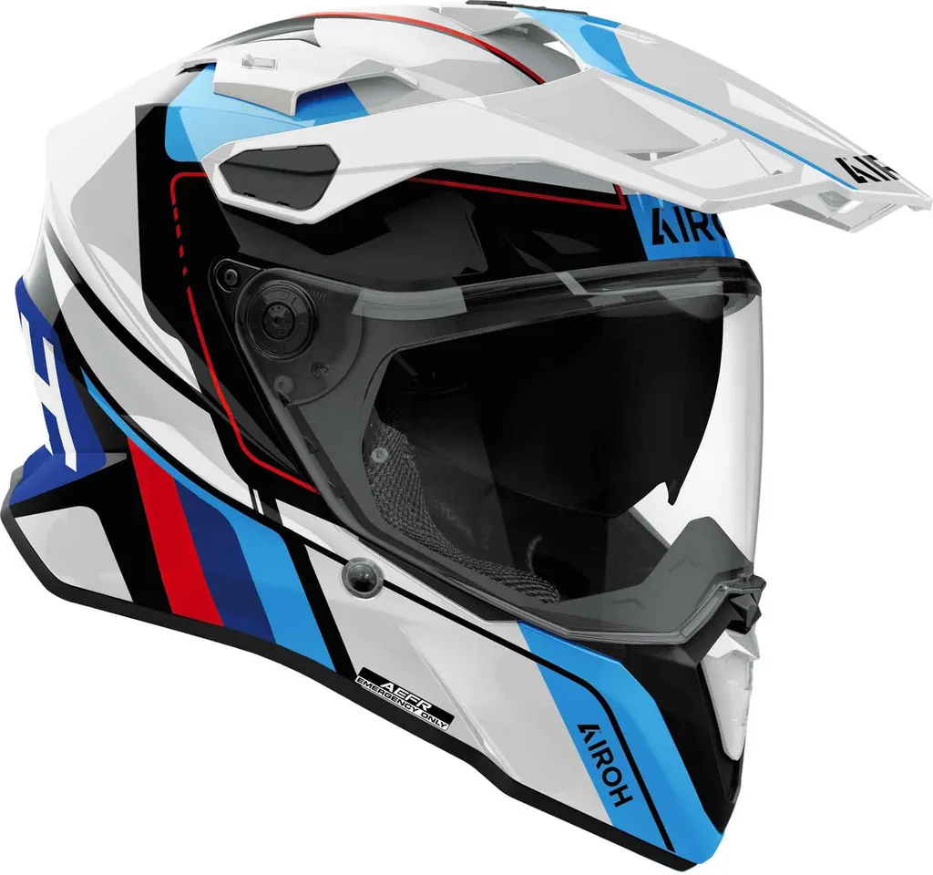 Casque Moto Modulable Airoh Commander CM2S81 Tout-Terrain et Route - 2