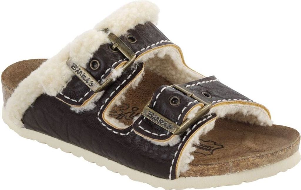 Birkenstock Arizona Kids Buffalo Braun Birko-Flor Größe: 27 Schmal