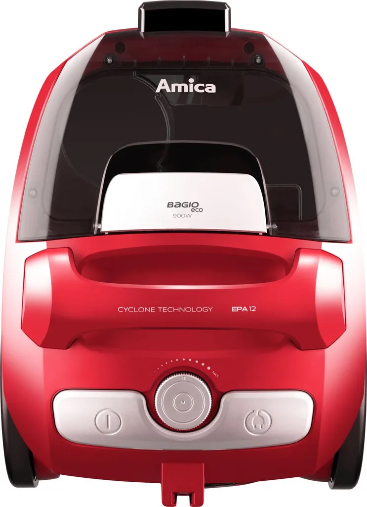 Aspirateur sans sac Amica Bagio Eco VM3044 compact et léger 1,5 L
