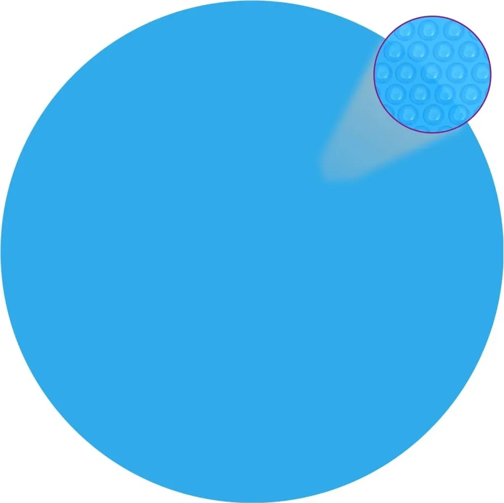 Fornitura Telo Solare Professionale 250 cm Blu PE | The Living Store