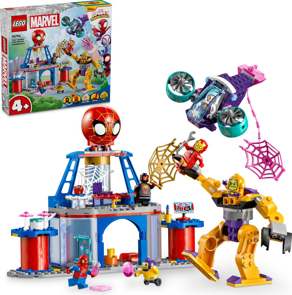 LEGO® Marvel 10794 Spideyho pavúčia základňa Obrázok produktu 
