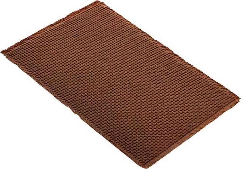 Tappeto da bagno Vaylen - Bagno - Tappeto doccia - Marrone - 50x80 cm - Assorbente e antiscivolo - Stile Boho