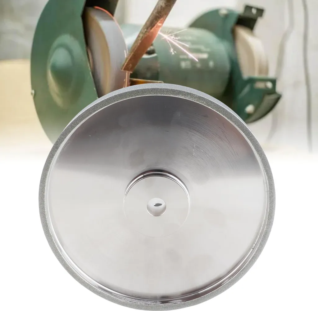 Solution Anti-Chaleur pour Rectification : Meule CBN 8 Pouces Stable - 12
