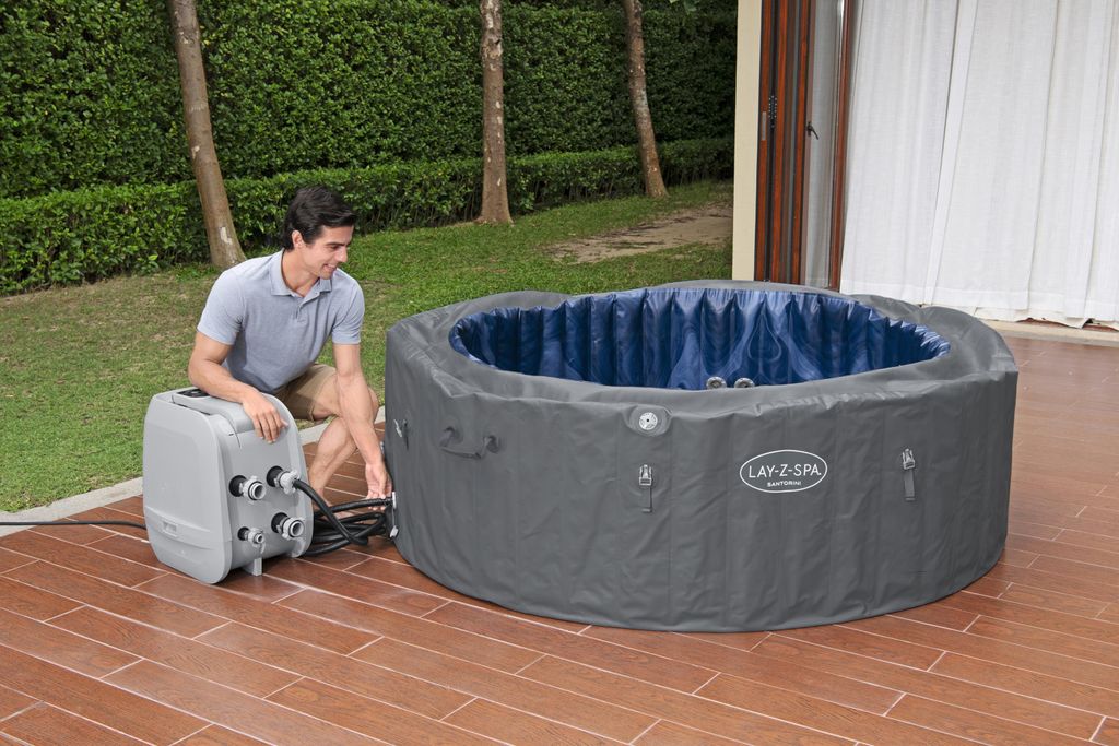 Santorini Lay-Z-Spa HydroJet Pro Garden Jacuzzi BESTWAY Obrázek produktu 37