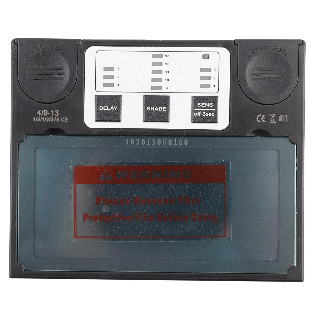 Lentille Solaire de Soudage Haute Sensibilité avec Filtre LCD 110x90