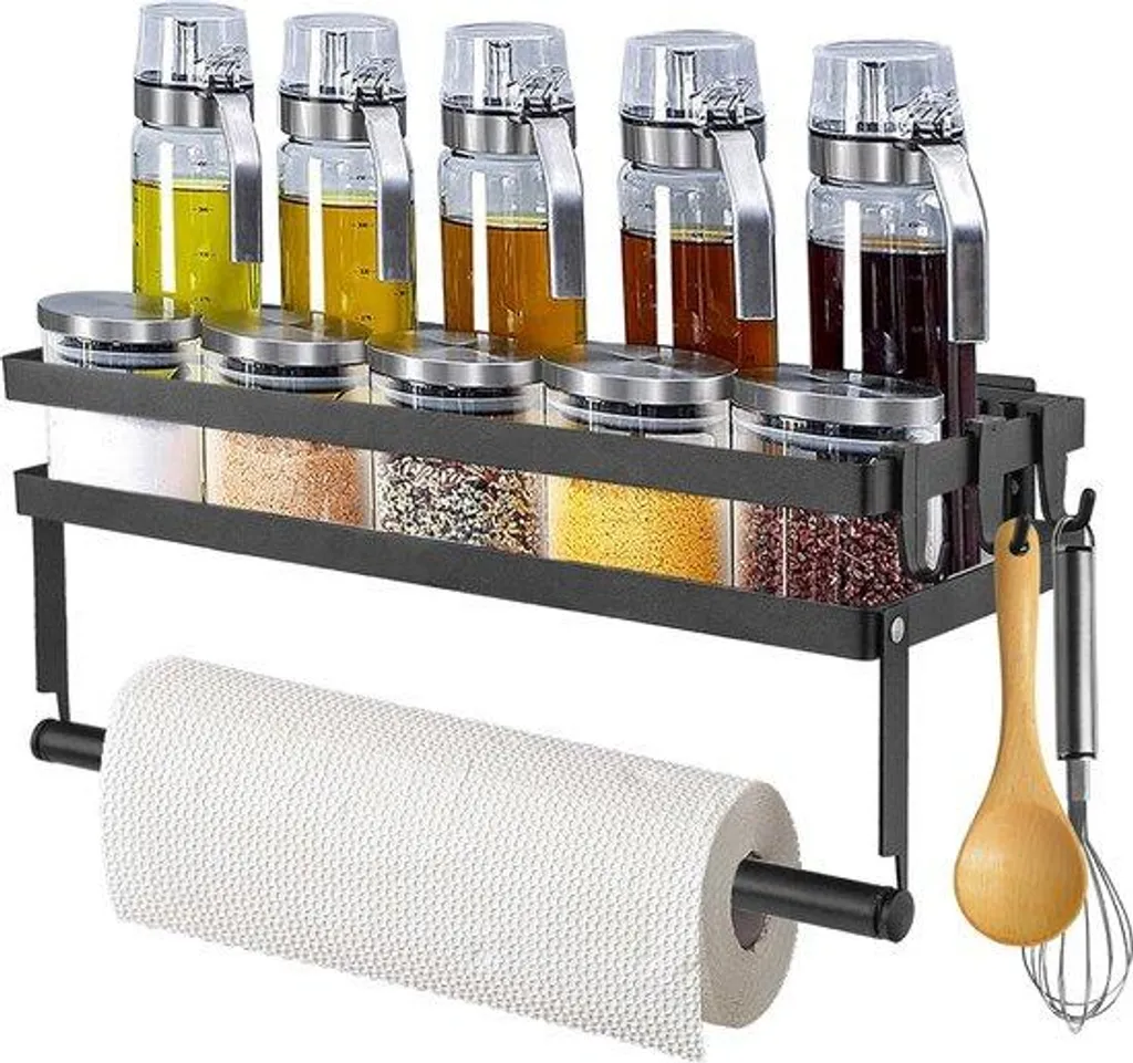 Rangement épices céramique pour plan de travail propre et cuisine ordonnée