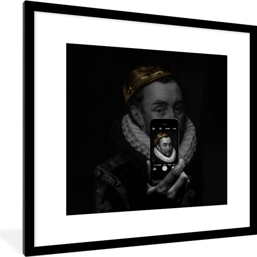 MuchoWow® MuchoWow® Gerahmtes Poster Wilhelm von Oranien - Produktbild 