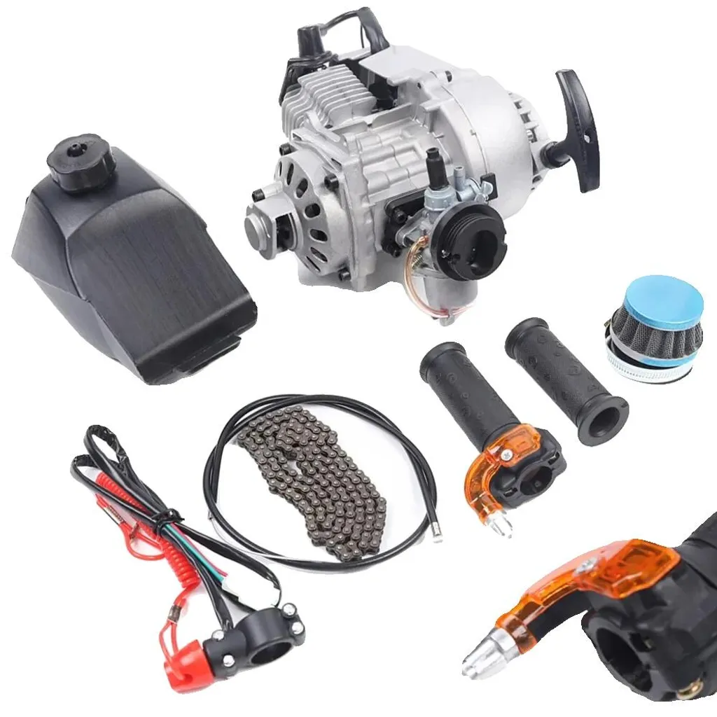 Moteur Complet pour Vélo et Petit Véhicule 49,85cc 1,9kW Haute Vitesse