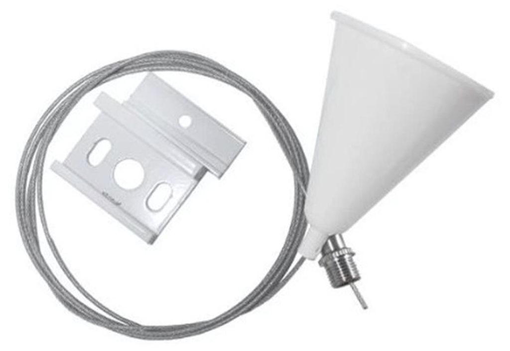 Aufhängeset für 3-Phasenstromschienen Weiß